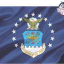 Air force Military Flag Double Sided 3x5 Outdoor-3 Ply American United States Airforce Flags Heavy Duty with Brass Grommets for Outdoor Indoor Room Wall