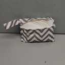 Organic Nursing Pads - 14 Washable Breast Pads for Breastfeeding, Wash Bag, Viscose Derived from Bamboo Reusable Nipple Covers for Breastfeeding Essentials, Soft & Absorbent (Pastel Touch, L 4.8")