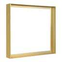 FOLKOR Gold Canvas Floater Frame for 36x36 Art Print Oil Painting,1.5" Deep