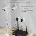 Hiseeu Home Security Camera System, 4K NVR Kit, Wired Plug-in Powered 12Pcs 5MP CCTV Security Camera System for Outdoor, Night Vision, IP66, Motion Detection, 3TB HDD, 2.4G/5G Wireless Pro WiFi