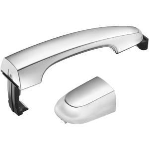 Exterior Rear Right Driver Side Chrome Door Handle Replacement Compatible with Kia Sorento 2011 2012 2013 2014 2015 Replaces# 826512P010,836622P010