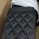 Artudatech Rider Passenger Seat Front Rear Cushion Black For Harley-Davidson Street Glide EFI FLHX 2008-2023, For Harley Road Glide Special FLTRXS 2015-2023 Road King Special FLHRXS 2017-2023