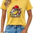 Womens Baseball Shirt Baseball Player T-Shirts Team Womens Funny Baseball Graphic Tee Fan Short Sleeve Tops (Small, 1)