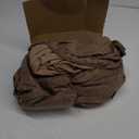 molasofa Leather Like Recliner Chair Covers - Large Lazy Boy Recliner Chair Covers for Reclining Chair 4 Pieces Washable Recliner Slip Covers That Stay in Place (Brown) (1 Seater)