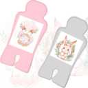 Qunclay 2 Pcs Gel Car Seat Cooler Pad for Baby Cooling Pad for Stroller Breathable Universal Car Cooler Mat Multifunctional Baby Stroller Seat Liner Cushion Chair(Rabbit, Elephant)