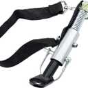 Bike Trailer Coupler Attachment Hitch Quick Release Steel Linker Bicycle Trailer Hitch Adapter Attachment (Kit, Black)