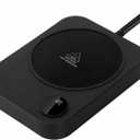 Coffee Mug Warmer, Coffee Warmer for Desk with Auto Shut Off & 3 Temperature Settings, Smart Coffee Cup Warmer for Desk, Candle Warmer for Tea, Milk, Coffee, Wax and Candle, Balck (Black)