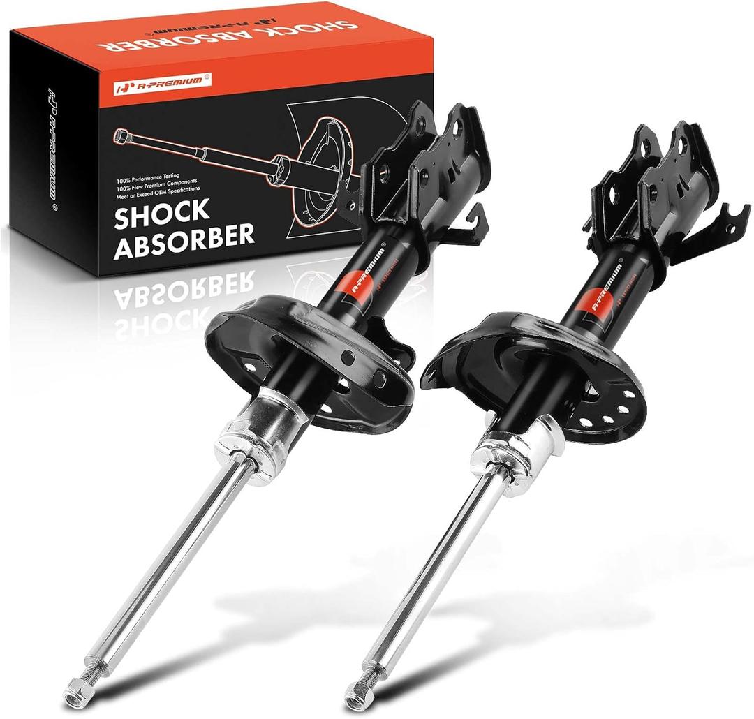 A-Premium Front Pair [2] Strut Assembly Compatible with Honda CR-V CRV 2007-2011 & Acura RDX 2007-2012, Driver and Passenger Side