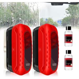 2PCS Automotive Oil Film Cleaning Brush For Car Windows Glass Cleaning Board Oil Film Remover For Car Window