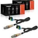 A-Premium 2-PC O2 Oxygen Sensor Compatible with Chevy, GMC, Cadillac, Buick & Saturn Models - Equinox, Impala, Traverse, Captiva Sport, Acadia, Terrain, CTS, SRX, Allure, Lacrosse, 3.0L 3.6L