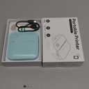 Label Maker Machine with Tape - Thermal Label Printer Bluetooth Label Maker Machine, Mini Printer Sticker Maker for Home, Kitchen, School, Office Organization (Green)