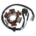 YINNCKE Magneto Ignition Stator 5 wires AC 6 Poles Fits For GY6 engine 50cc 100cc 125cc 150cc Scooter Moped ATV Dune Buggy Go Kart TAOTAO Buyang Coolsport Kazuma Sunl