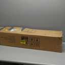 10'x10' Pop Up Canopy Tent with 1 Sidewall and 6 Pockets, One Push Setup, Instant Shade Tent with Vented Roof for Beach Patio Outdoor, Case, 8 Stakes, 4 Ropes, 4 Sandbags (Orange, 10x10)