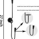 GAKA Large(27 inch) Wall Sconce Candle Holder Set of 2,2 Arm Iron Wall Mount Candle Holder Decorative,Black