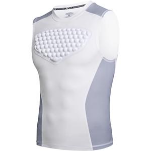 COOLOMG Youth Chest Protector Baseball Padded Shirt Softball Heart Guard T Ball Sternum Protection Size Small