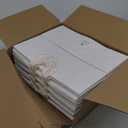 BagDream 100Pcs 16x6x12 Inches Kraft Paper Bags with Handles Bulk, Large Shopping Bags for Gifts, Grocery, Merchandise, Party Favor, Take-out, Recyclable White Paper Sacks