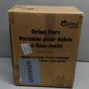 Orian Baby Playpen 50x50 Large Play Yard for Babies and Toddlers, Indoor Outdoor Playpen, Sturdy Baby Play Pen with Mesh Sides, Safe Baby Fence Play Area, Assembly Required/Not Portable, w Storage Bag