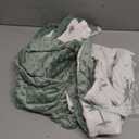 BOPRIO Muslin Baby Blankets for Boys Girls, Ultra Soft Nursery Minky Blankets with Breathable Cotton Front and Dotted Fleece Backing, Crib Blanket for Baby Infant Toddler, 30 x 40 Inch (Green)