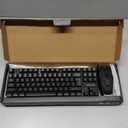 Gaming Wireless TKL Keyboard Mouse Combo Rechargeable LED Backlit Tenkeyless Compact 87 Keys 6 Button for Computer Laptop PS4 PS5 Switch Compatible with Windows XP/7/8/10 iMac MacBook Xbox one X