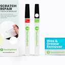 TouchUpDirect 300 Alpine White III Compatible with BMW Exact Match Scratch Repair Touch Up Paint - Brush Kit