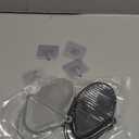 4pcs Silicone Oven Mitts - Cooking Pinch Grips, Oven Mitts Silicone Heat Resistant, Silicone Pot Holders for Kitchen (05-Black and Gray)