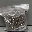 Zhanmai 300 Pieces Jingle Bells Bulk for Craft, DIY Christmas Bells for Decoration, Home Decoration(Silver, 0.5 Inch)