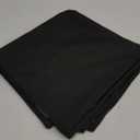 MIULEE Pack of 2 Decorative Outdoor Waterproof Pillow Covers Square Garden Cushion Sham Throw Pillowcase Shell for Spring Patio Tent Couch 18x18 Inch Black