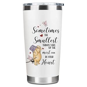 Kihraw Inspirational Funny Tumbler, 20 Oz Stainless Steel, Bear Lover Gift for Birthday, Christmas, Valentine's, Anniversary