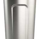 Reusable Coffee Cup with Lid and Handle - Stainless Steel Insulated Coffee Mug for Hot & Cold Drinks - Ideal Travel Mugs - 100% Leak-Proof Tumbler - 16 oz Steel