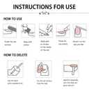 4 x 24 Pcs Christmas Press on Nails Long Stiletto Red French Tip with Glitter Design Almond Fake Nails Full Cover Glossy Red Bow Pattern False Nails Artificial Acrylic Stick on Nail for Women (Styl 37)