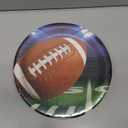Creative Converting 331933 Football Party Dinner Plates Brown. Pack of 2