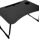 Laptop Desk,Laptop Stand for Bed,Portable Standing Desk, Bed Table,Working, Watching Movie On Bed/Couch/Sofa/Floor,70x50x30cm(27.5x19.6x11.8in),Black