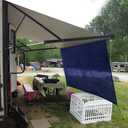 RV Awning Mesh Sun Shade Screen for Motorhome Camper Trailer Sunshade, 7' x 19'3'' -Actual Measurement