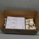 JOYIN 2 PCS 24” Halloween Skeleton Decor, 2 FT Full Body Stayable Posable Skeletons for Halloween, Yellow Human Plastic Bones with Movable Joints for Spooky Indoor Outdoor Decoration, Graveyard Prop