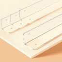CHIDU Corner Guard, Pre-Drilled Clear Wall Corner Protector with Screws, L-Shaped Thickened Edge Protection for Sharp Wall, Door Frame, Table, Countertop - 4 PCS x 39.3" L x 1.97" W