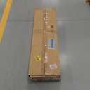 Claiks Electric Standing Desk, Adjustable Height Stand up Desk, 24x48 Inches Sit Stand Home Office Desk with Splice Board, Black Frame/Rustic Brown Top