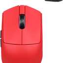 Darmoshark M5PRO Mini Wireless Gaming Mouse,Tri-Mode 8K/Bluetooth Mouse Up to 30000DPI,PAW3950 Optical Sensor Lightweight 38g,5 programmable Button,Computer Mouse for Laptop,PC,Mac-Red