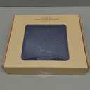 infancie Organic Cotton Knit Baby Blanket 31.5 X 43.3 Inches Soft Knitted and Breathable Baby Blanket for Boys and Girls Perfect Soft Baby Blankets for Infants Toddlers All Seasons (Blue)