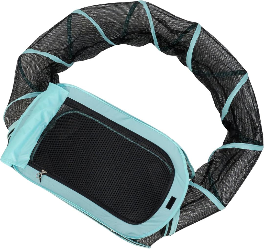 Kitty City Outdoor Catio Furniture and Play Kits for Cats, Play Combo (D) 1-Way Tunnel/Tent Combo)