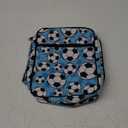 Coldinair Football Bible Cover for Boy Canvas Bible Case Tote Bag for Kids,Portable Carrying Book Case Church Bag Bible Protective with Handle and Zippered Pocket,Blue