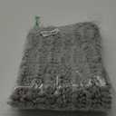 Yimobra Bathroom Rug Mat 24 x 17, Extra Soft Non Slip Absorbent Water Bath Rug, Quick Dry Machine Washable Chenille Shaggy Shower Mat, Bath Mat for Bathroom Floor, Home Decor Accessories, Grey