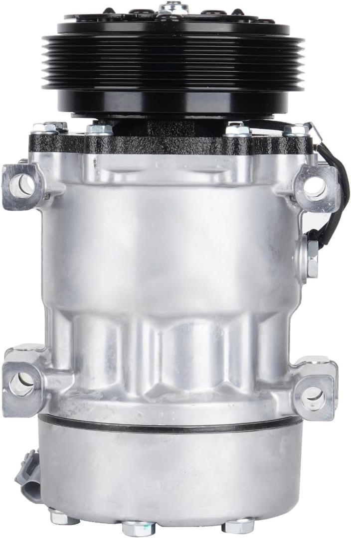Air Conditioner AC Compressor with Clutch Fit for Dodge Dakota 2.5L 96-02, Fit for Jeep Cherokee 4.0L 97-01, for Cherokee 2.5L 1997-2000, for Wrangler 2.5L/4.0L 1997-1998