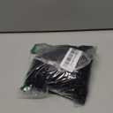 Blooming Jelly High Waisted Swim Skirt Tummy Control Swim Bottoms Mesh Ruched Drawstring Bathing Suit (Medium, Black)