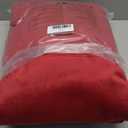 NICETOWN Christmas Red Velvet 108 inch Curtains and Drapes, Blackout Extra Long Elegant Wall Backdrop Drapes for Holiday Season Home Decoration (52x108, Set of 2, Rod Pocket Design)