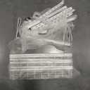 Over The Door Pantry Organizer, Wall Mount Spice Rack, Pantry Hanging Storage and Organization, 6 Adjustable Baskets Heavy-Duty Metal for Home & Kitchen, Back of Door Seasoning Rack - White