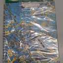 Rimilak Spiral Clipboard Folio with Refillable Lined Notepad, 14.5 x 9.8 in, Hardcover Cover with 5 Interior Pockets, Elastic Band and Pen Loop Series. Cute Stylish Clipfolio, Almond Tree