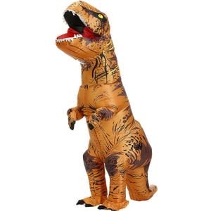 Inflatable Dinosaur Costume Adult&Kid, Blow Up Trex Costume for Parties Cosplay Funny Inflatable Suit