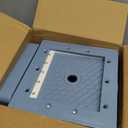 DeeprClean Through Wall Skimmer for Above Ground Pool, Heavy Duty Wall Mount Pool Skimmer Kit, Universally Fits All Standard Pool Wall Openings, In Wall Pool Surface Skimmer for Above ground Pool-Blue