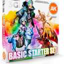 AK Interactive 3G Acrylics Basic Starter Set - AK11775