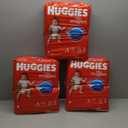 Huggies Size 2 Diapers, Little Snugglers Baby Diapers, Size 2 (12-18 lbs), 186 Count (3 Packs of 62), Packaging May Vary